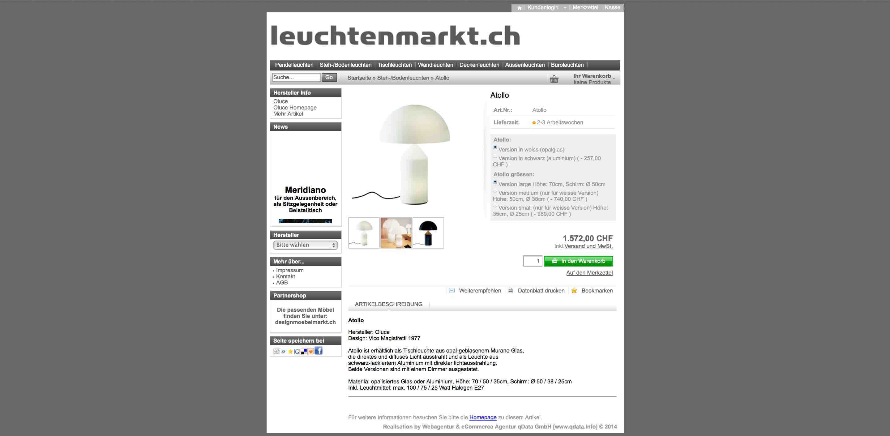 Leuchtenmarkt Leuchten online kaufen